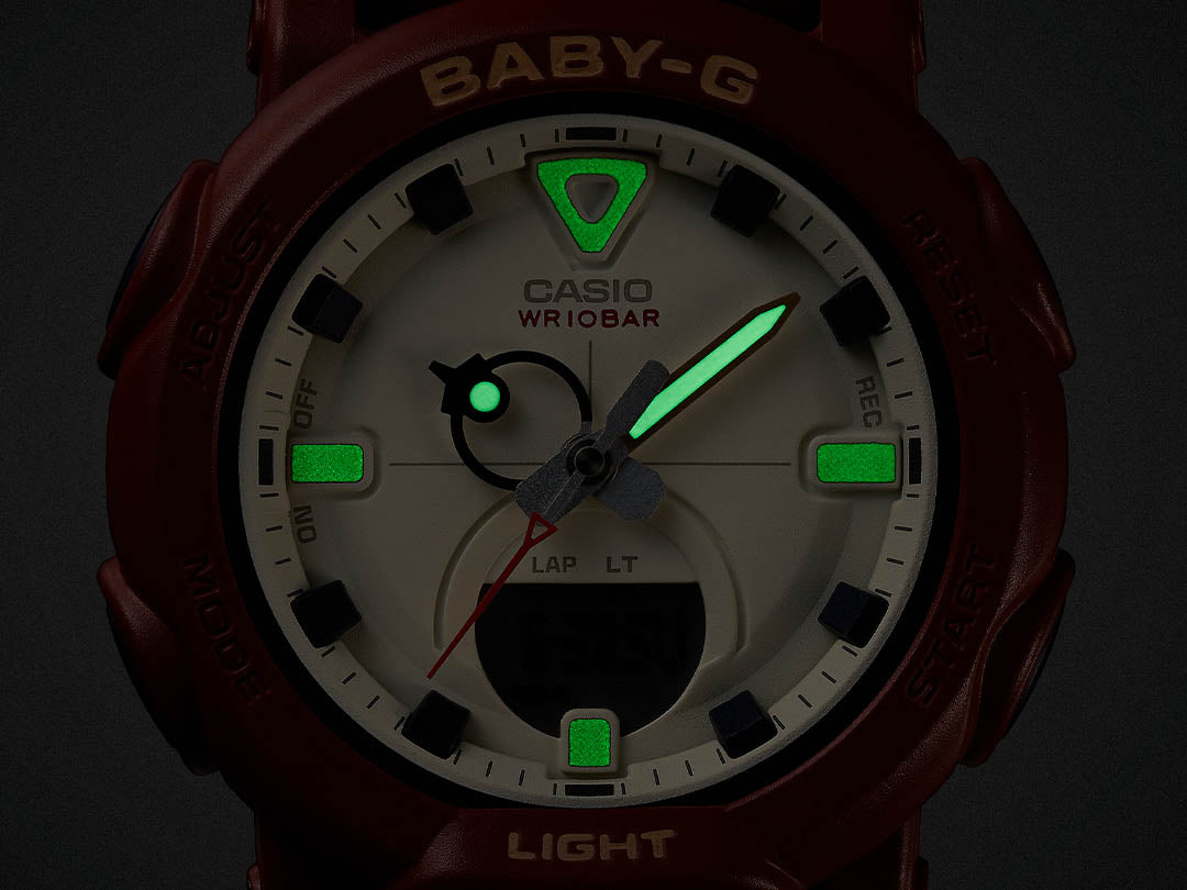 BABY-G カシオ ベビーG レディース アナデジ 腕時計 BGA-310RP-4AJF バーガンディ