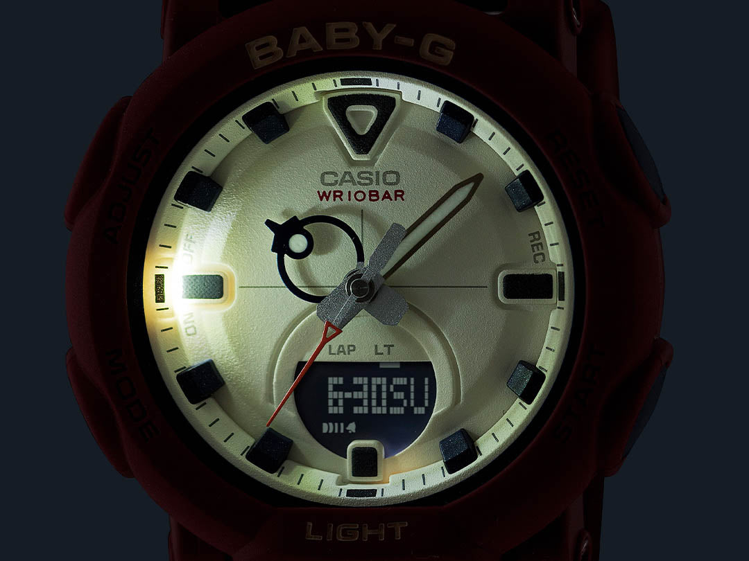 BABY-G カシオ ベビーG レディース アナデジ 腕時計 BGA-310RP-4AJF バーガンディ