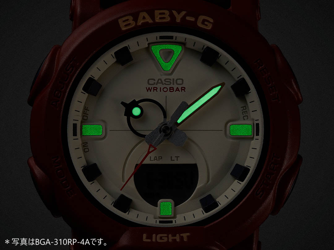 BABY-G カシオ ベビーG レディース アナデジ 腕時計 BGA-310RP-9AJF マスタードイエロー