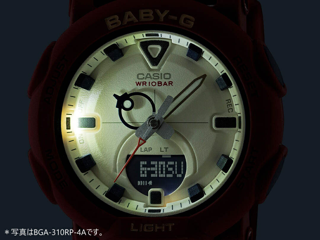 BABY-G カシオ ベビーG レディース アナデジ 腕時計 BGA-310RP-9AJF マスタードイエロー
