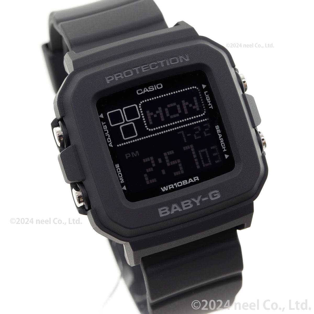 BABY-G カシオ ベビーG レディース デジタル 腕時計 BGD-10-1JF ブラック【2024 新作】