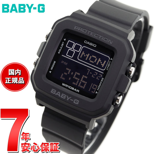 BABY-G カシオ ベビーG レディース デジタル 腕時計 BGD-10-1JF ブラック【2024 新作】