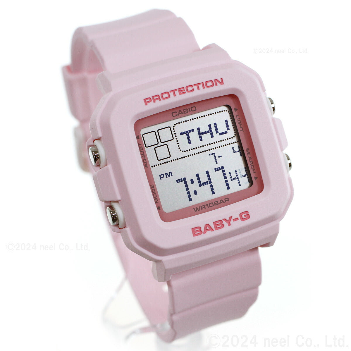 BABY-G カシオ ベビーG レディース デジタル 腕時計 BGD-10-4JF ピンク【2024 新作】