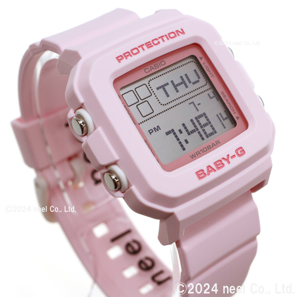 BABY-G カシオ ベビーG レディース デジタル 腕時計 BGD-10-4JF ピンク【2024 新作】