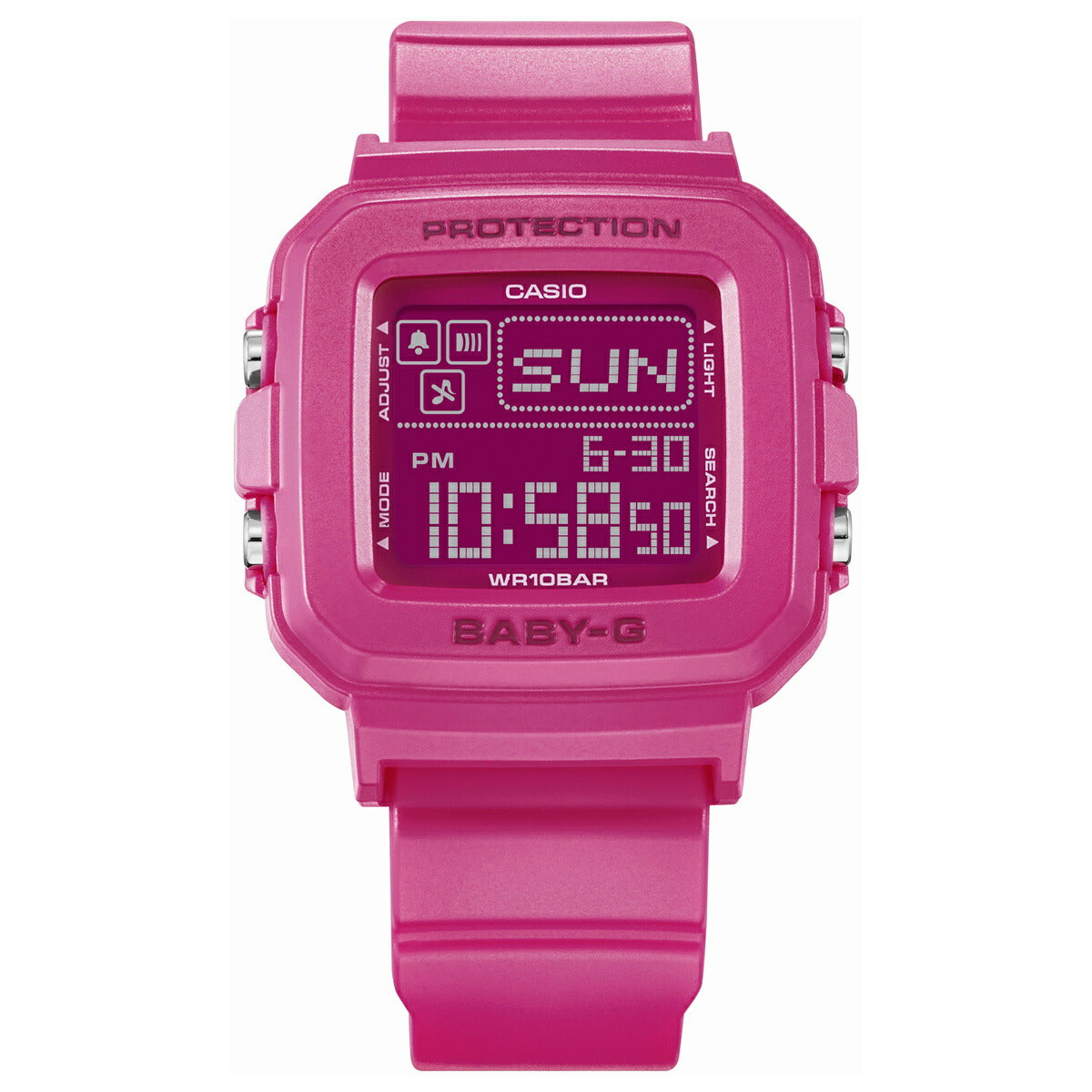 BABY-G+PLUS カシオ ベビーG レディース デジタル 限定モデル 腕時計 BGD-10K-4JR ベイビージープラス 時計ホルダー付属【2024 新作】