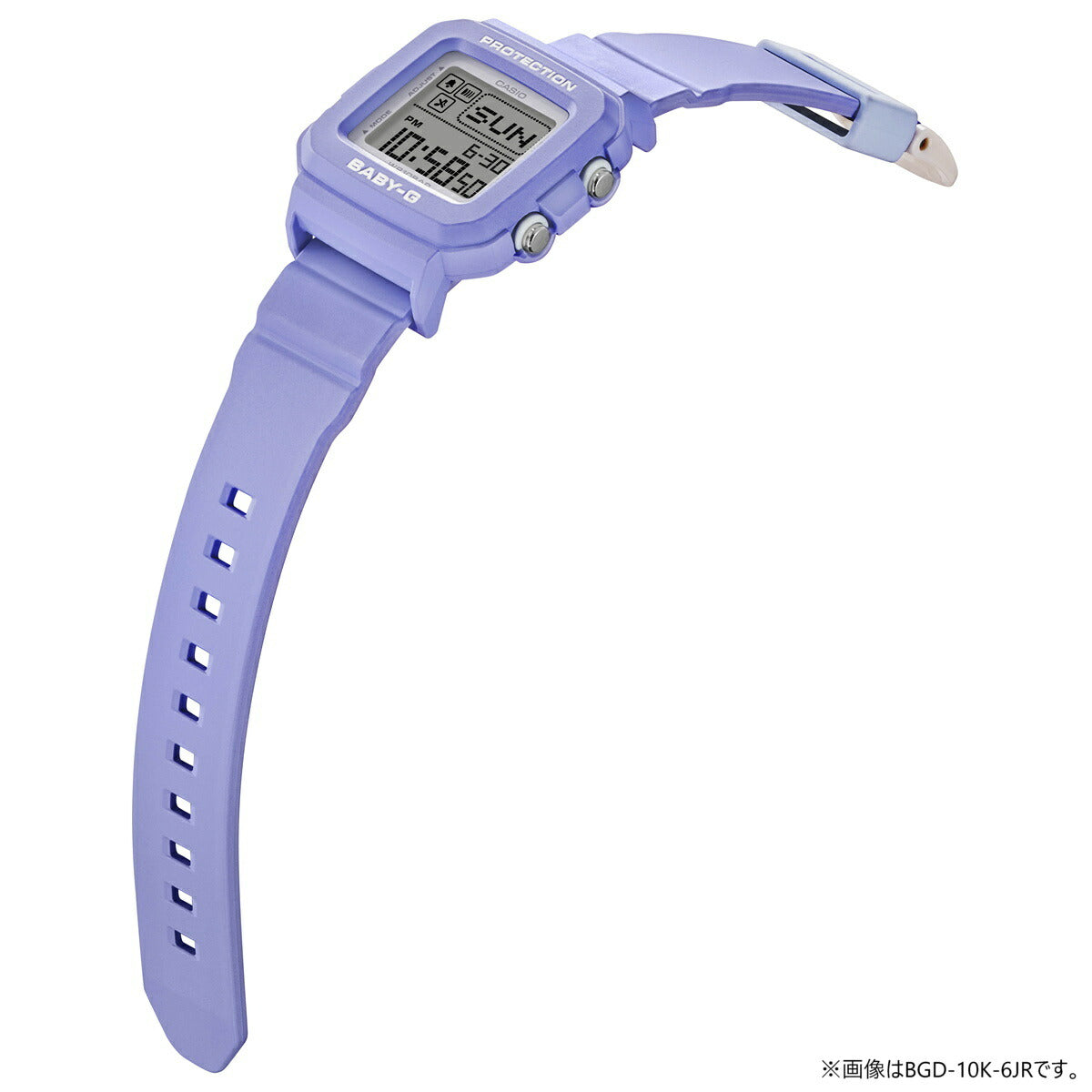 BABY-G+PLUS カシオ ベビーG レディース デジタル 限定モデル 腕時計 BGD-10K-7JR ベイビージープラス 時計ホルダー付属【2024 新作】