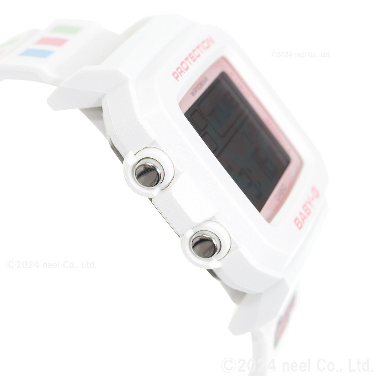 BABY-G+PLUS カシオ ベビーG レディース デジタル The Powerpuff Girls コラボ 限定モデル 腕時計 BGD-10KPP-7JR ベイビージープラス パワーパフ ガールズ 時計ホルダー付属【2024 新作】