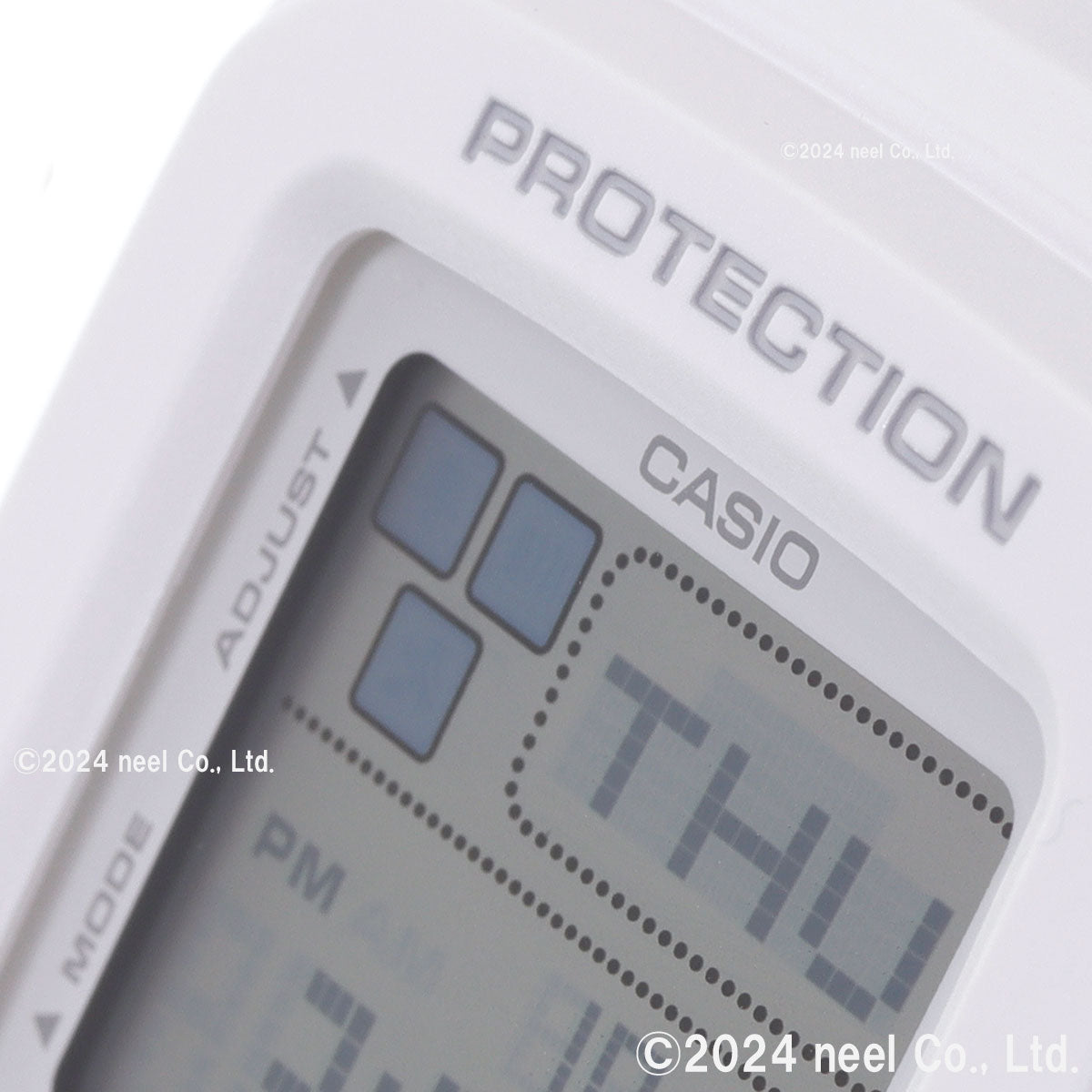 BABY-G+PLUS カシオ ベビーG レディース デジタル 腕時計 BGD-10L-7JR ベイビージープラス ホワイト×レインボーカラー バンドループ付属【2024 新作】