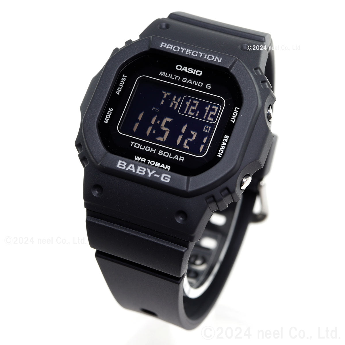 BABY-G カシオ ベビーG レディース 電波 ソーラー 腕時計 タフソーラー BGD-5650-1CJF オールブラック