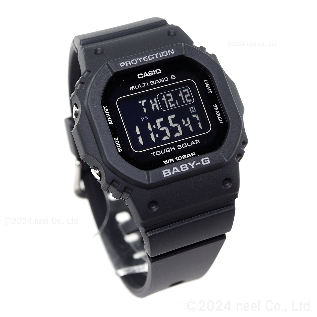 BABY-G カシオ ベビーG レディース 電波 ソーラー 腕時計 タフソーラー BGD-5650-1CJF オールブラック