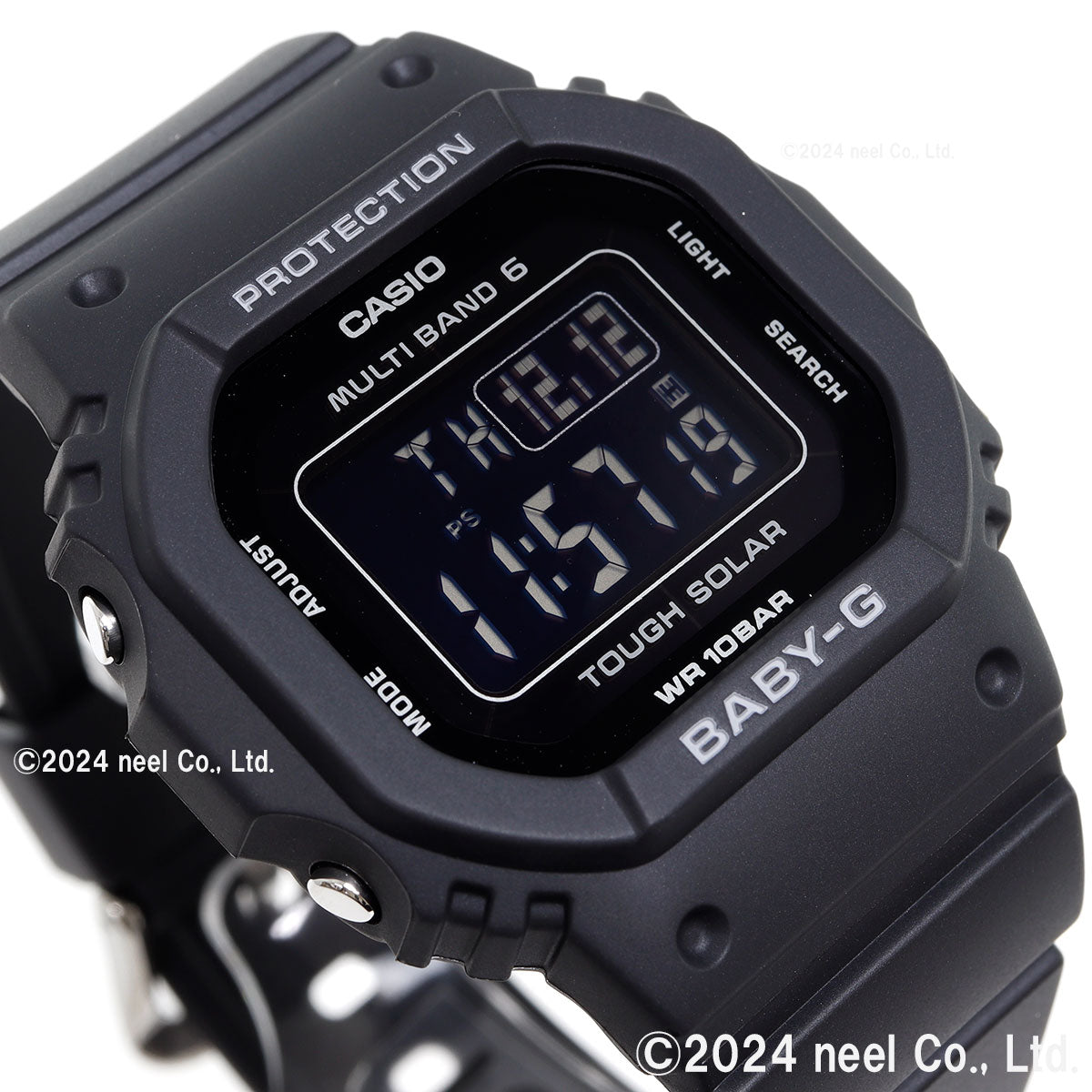 BABY-G カシオ ベビーG レディース 電波 ソーラー 腕時計 タフソーラー BGD-5650-1CJF オールブラック