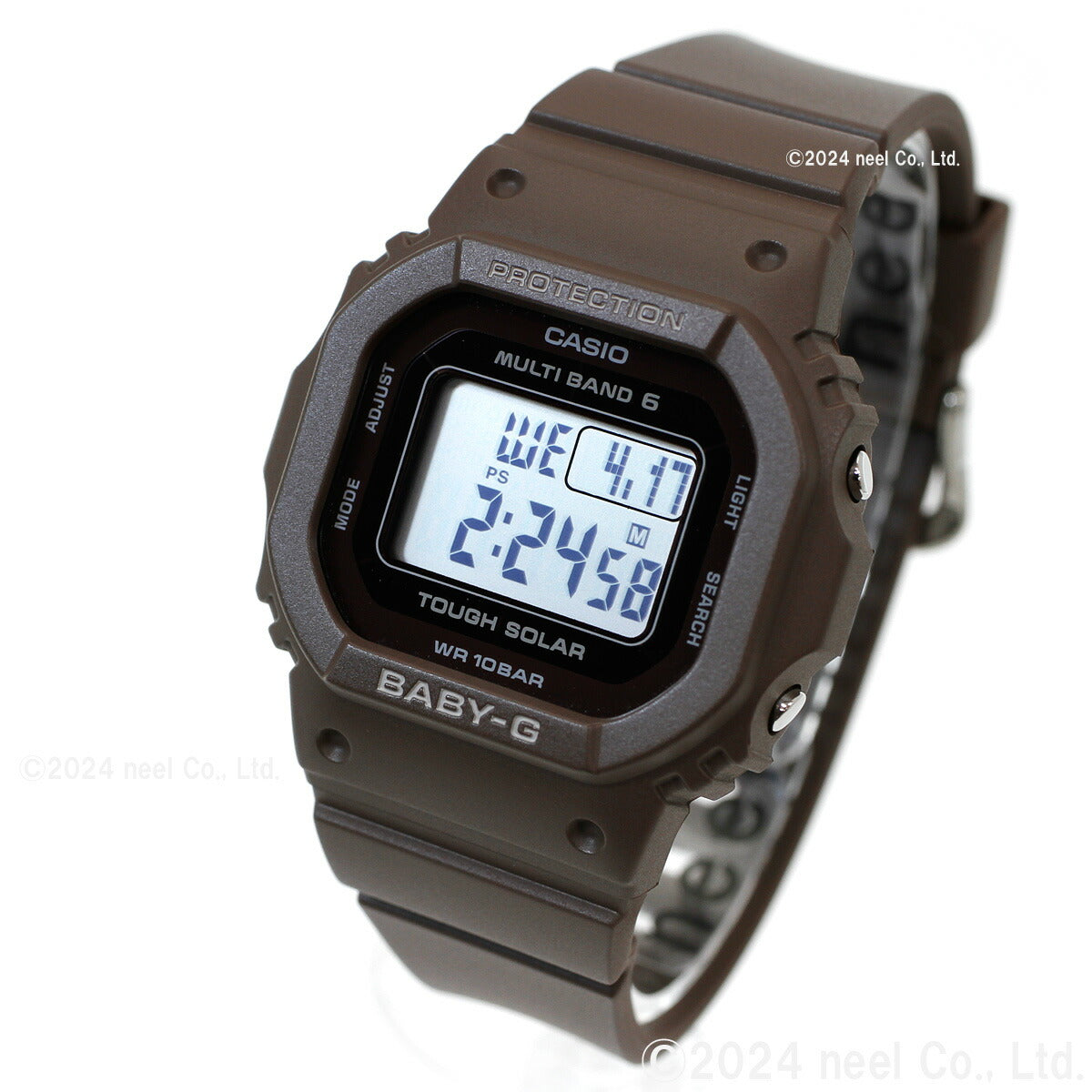 BABY-G カシオ ベビーG レディース 電波 ソーラー 腕時計 タフソーラー BGD-5650-5JF マットブラウン