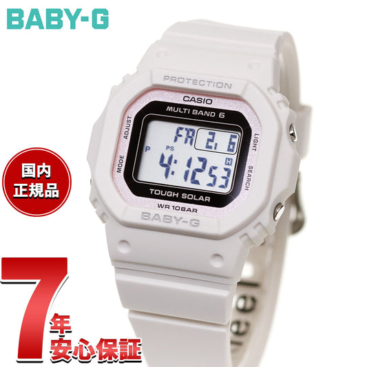 BABY-G カシオ ベビーG レディース 電波 ソーラー デジタル 腕時計 タフソーラー BGD-5650SP-7CJR Spring Package オリジナルポーチ付き【2026 新作】