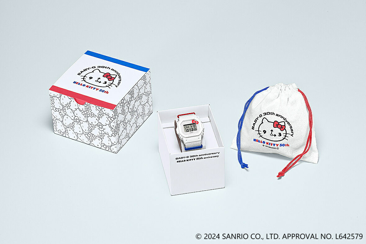 BABY-G カシオ ベビーG HELLO KITTY コラボ 限定モデル レディース 腕時計 BGD-565KT-7JR ハローキティ【2024 新作】