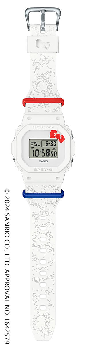 BABY-G カシオ ベビーG HELLO KITTY コラボ 限定モデル レディース 腕時計 BGD-565KT-7JR ハローキティ【2024 新作】