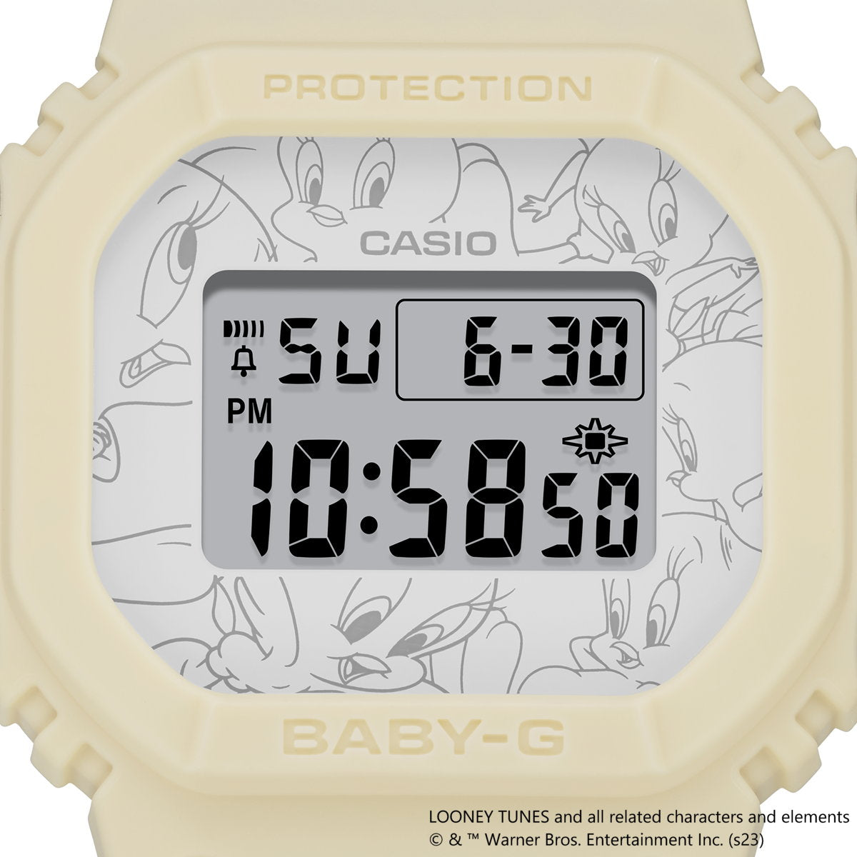 BABY-G カシオ ベビーG TWEETY コラボ 限定モデル レディース 腕時計 BGD-565TW-5JR LOONEY TUNES トゥイーティー