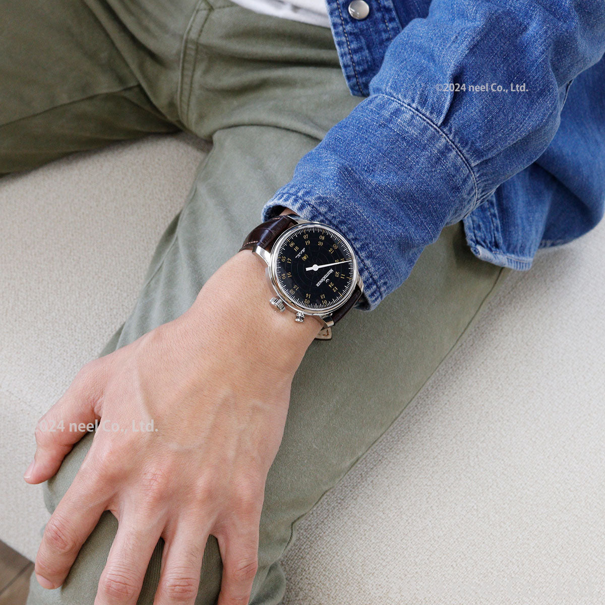 マイスタージンガー MeisterSinger ベルホーラ ブラック&ゴールド 43mm Bell Hora Black with gold 自動巻き 腕時計 メンズ BHO902G