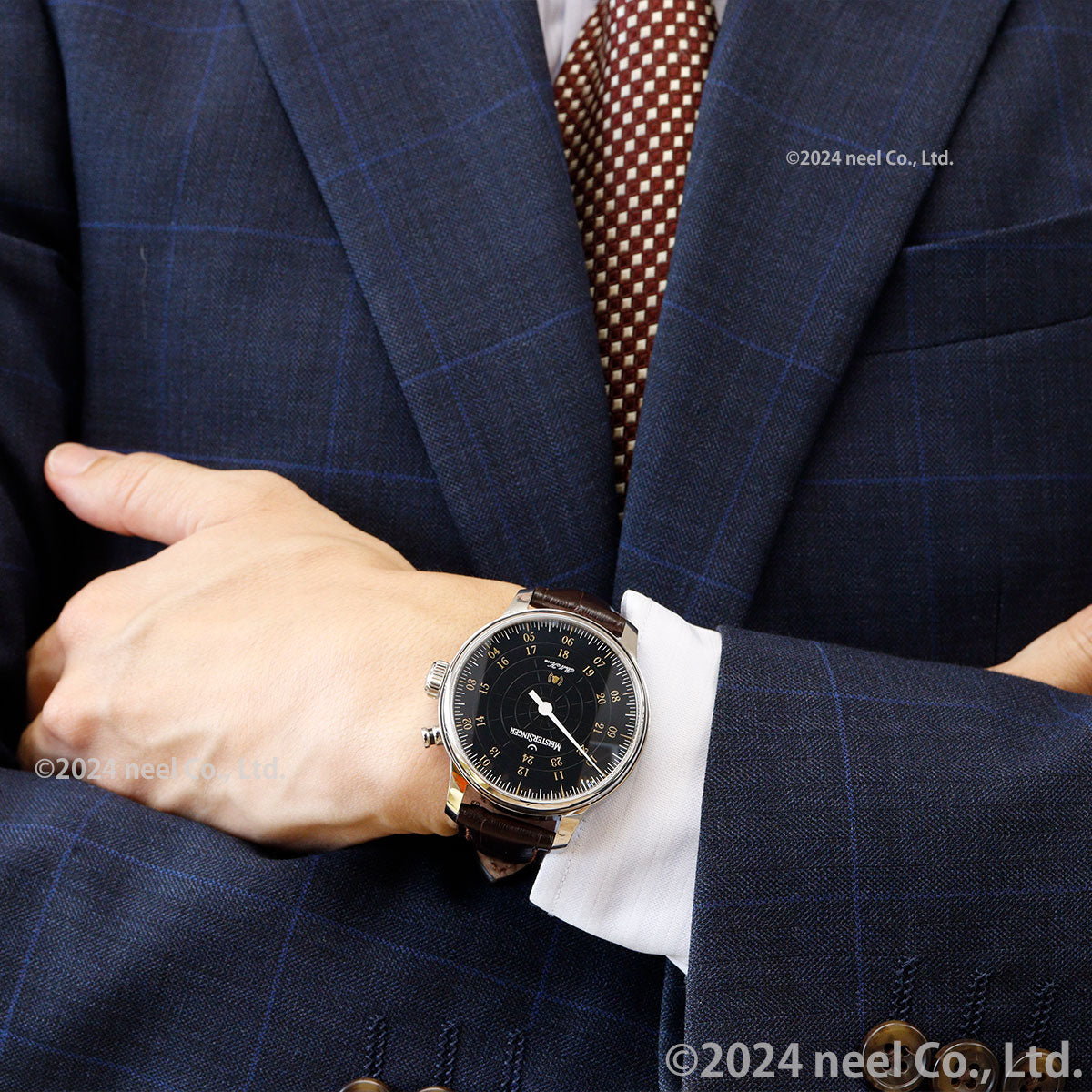 マイスタージンガー MeisterSinger ベルホーラ ブラック&ゴールド 43mm Bell Hora Black with gold 自動巻き 腕時計 メンズ BHO902G