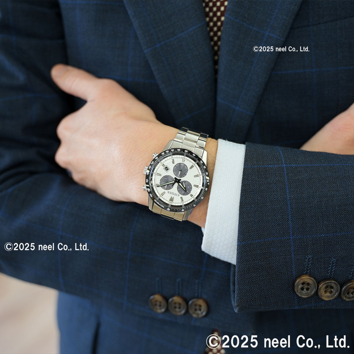 シチズンコレクション CITIZEN COLLECTION エコドライブ ソーラー クロノグラフ 腕時計 メンズ BL5614-59A【2025 新作】