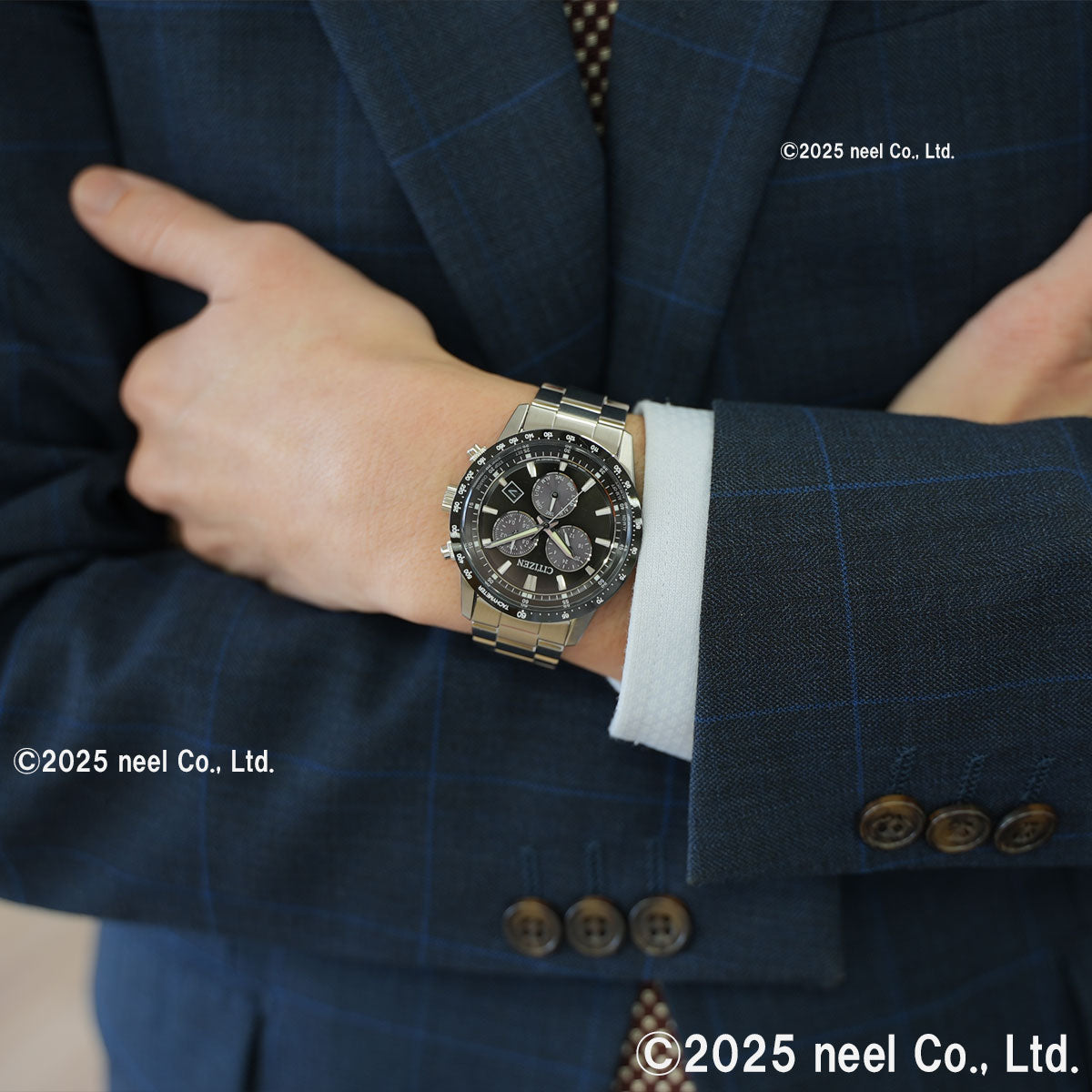 シチズンコレクション CITIZEN COLLECTION エコドライブ ソーラー クロノグラフ 腕時計 メンズ BL5614-59E【2025 新作】