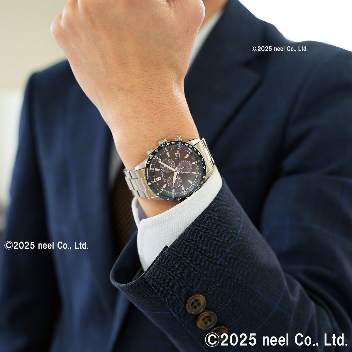 シチズンコレクション CITIZEN COLLECTION エコドライブ ソーラー クロノグラフ 腕時計 メンズ BL5614-59E【2025 新作】