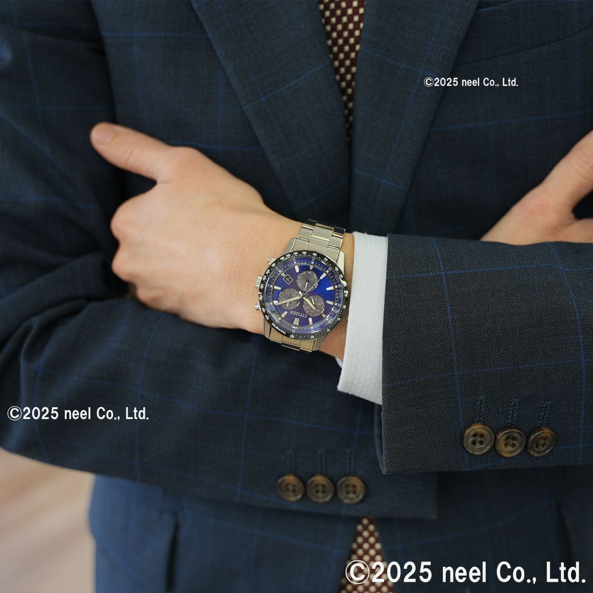 シチズンコレクション CITIZEN COLLECTION エコドライブ ソーラー クロノグラフ 腕時計 メンズ BL5614-59L【2025 新作】