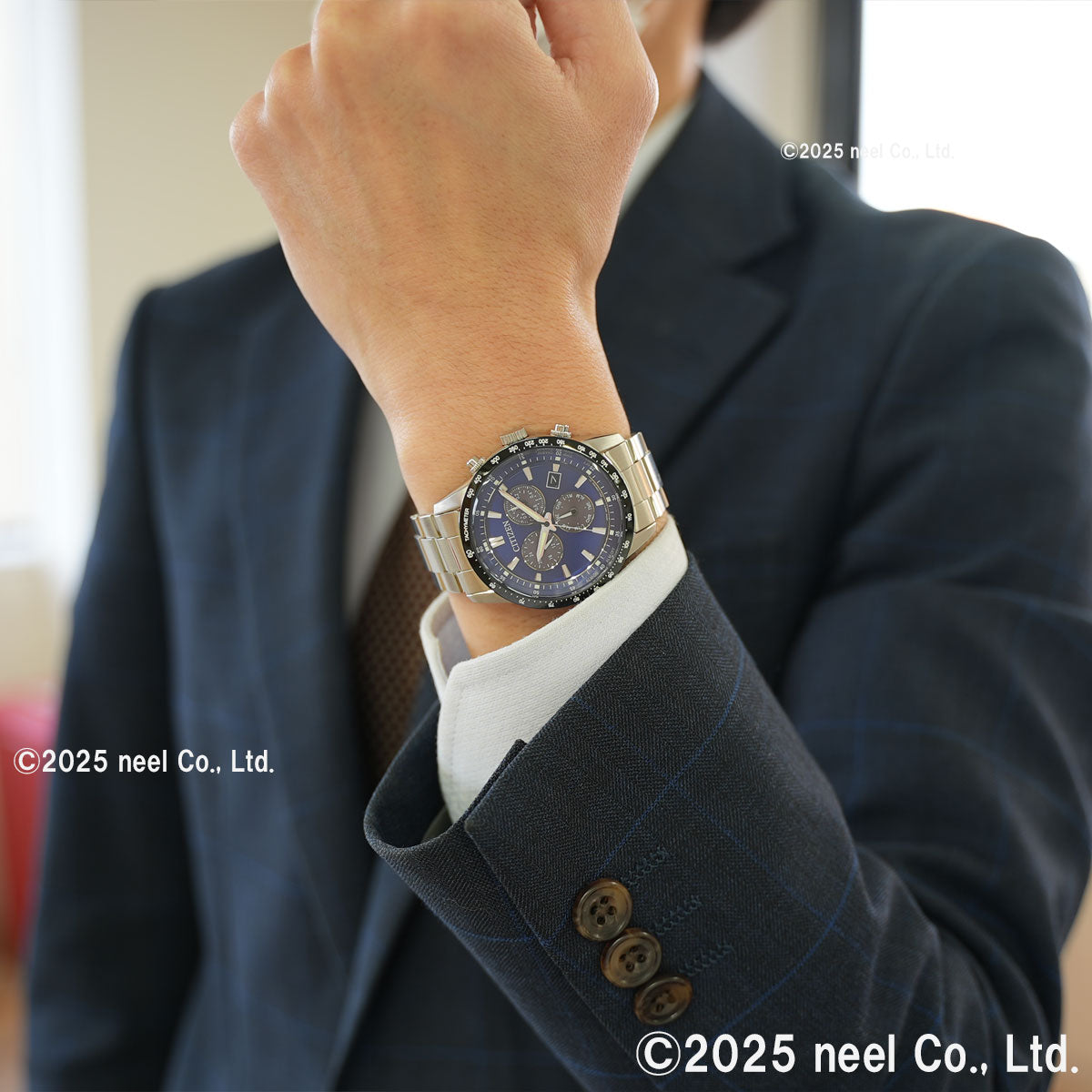 シチズンコレクション CITIZEN COLLECTION エコドライブ ソーラー クロノグラフ 腕時計 メンズ BL5614-59L【2025 新作】
