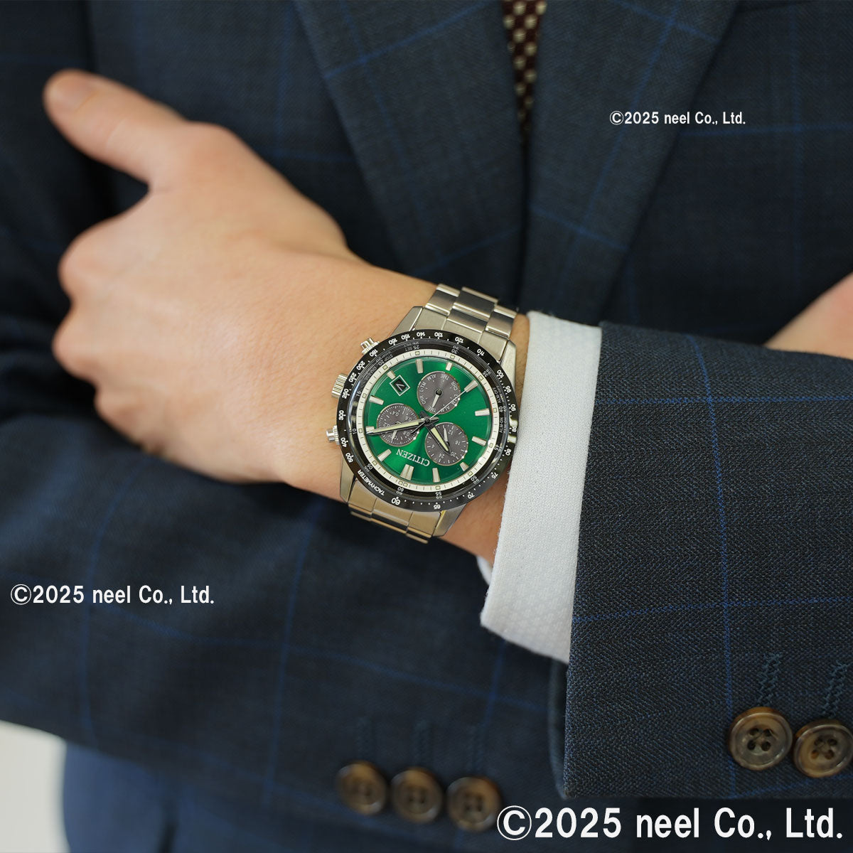 シチズンコレクション CITIZEN COLLECTION エコドライブ ソーラー クロノグラフ 腕時計 メンズ BL5614-59W【2025 新作】