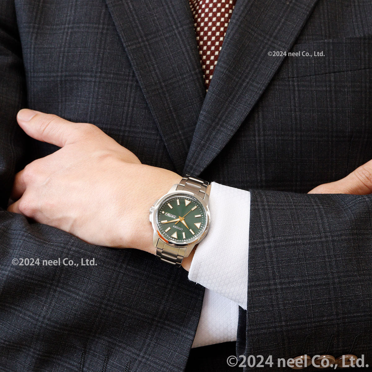 シチズンコレクション CITIZEN COLLECTION エコドライブ ソーラー 腕時計 メンズ BM8180-71W【2024 新作】