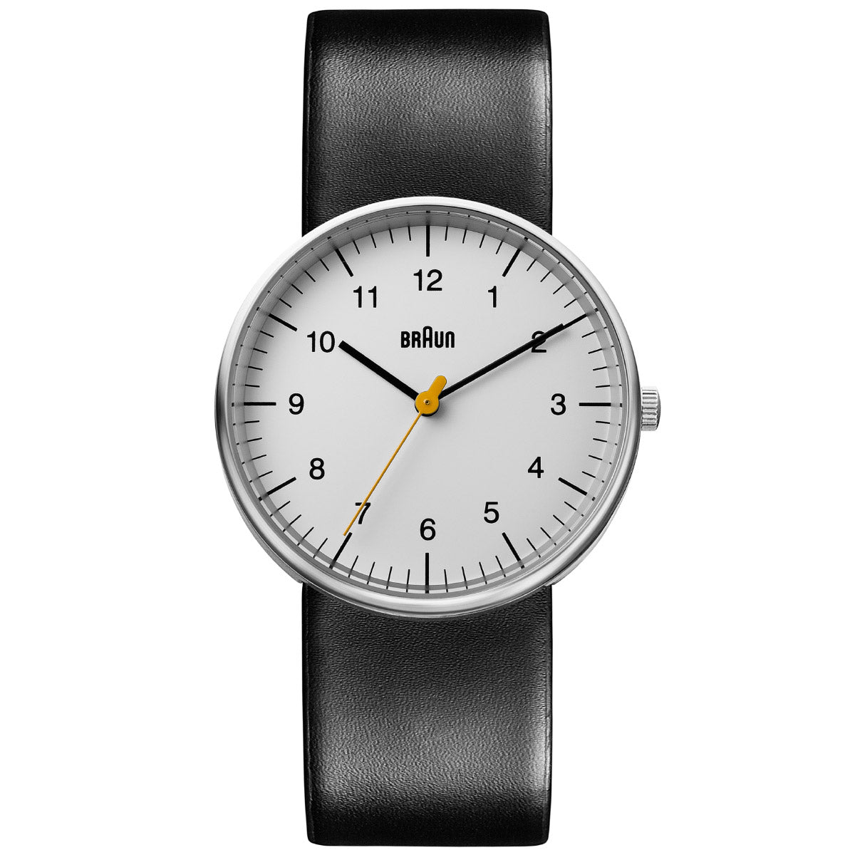 BRAUN ブラウン 腕時計 メンズ レディース BN0021BKG ホワイト×ブラック レザー