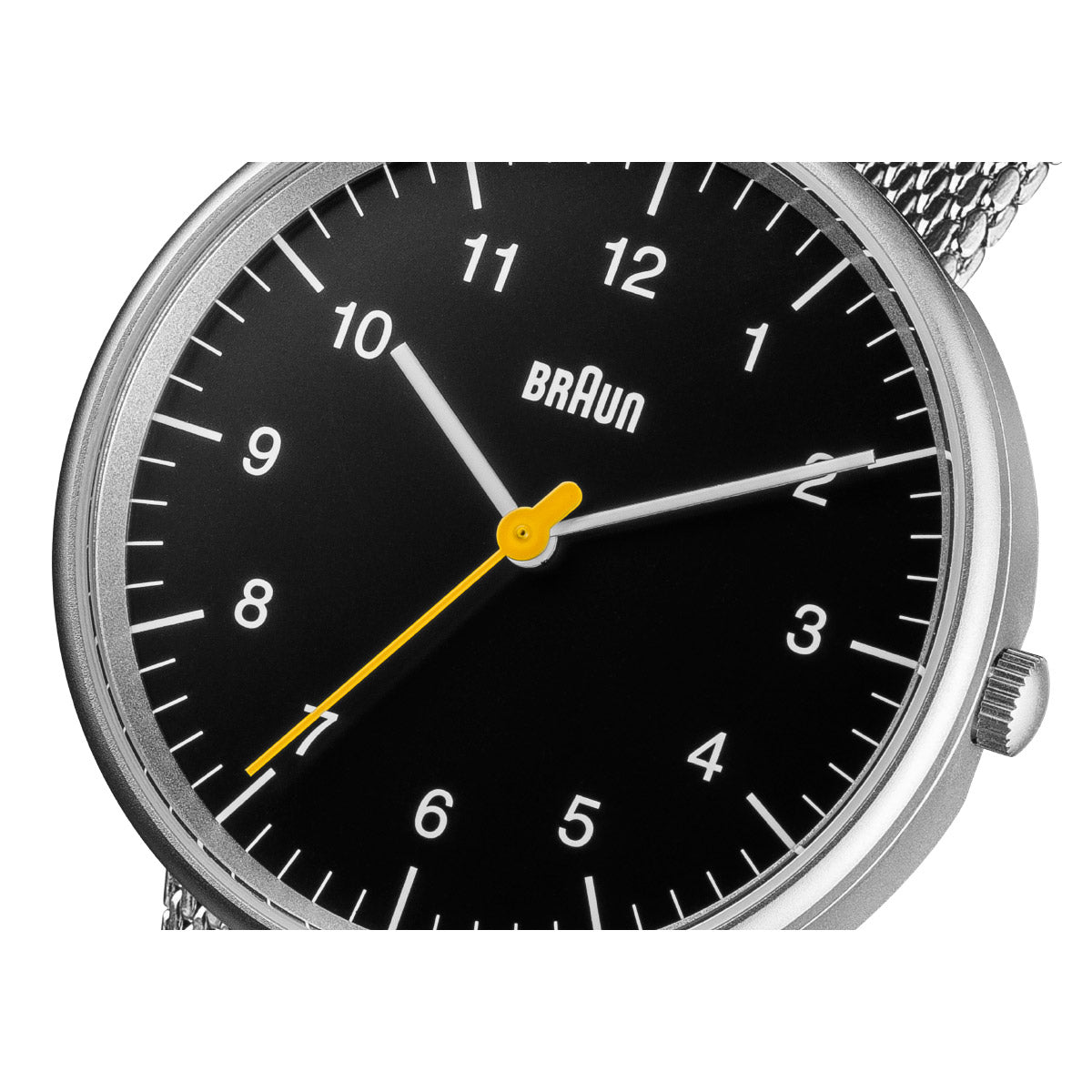 BRAUN ブラウン 腕時計 メンズ レディース BN0021BKSLMHG ブラック×シルバー メッシュ