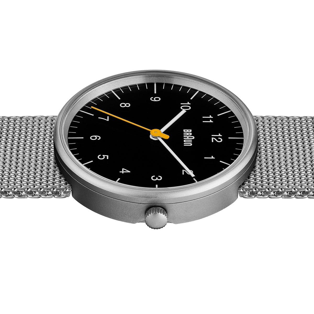 BRAUN ブラウン 腕時計 メンズ レディース BN0021BKSLMHG ブラック×シルバー メッシュ