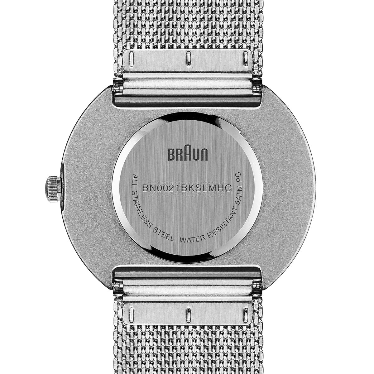 BRAUN ブラウン 腕時計 メンズ レディース BN0021BKSLMHG ブラック×シルバー メッシュ