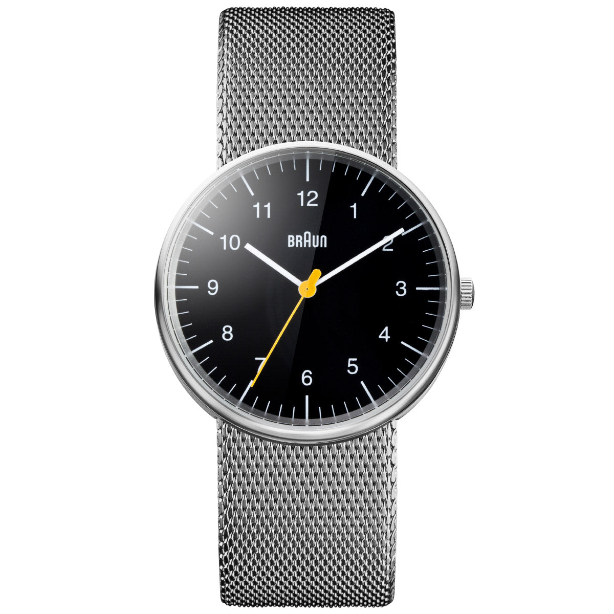 BRAUN ブラウン 腕時計 メンズ レディース BN0021BKSLMHG ブラック×シルバー メッシュ