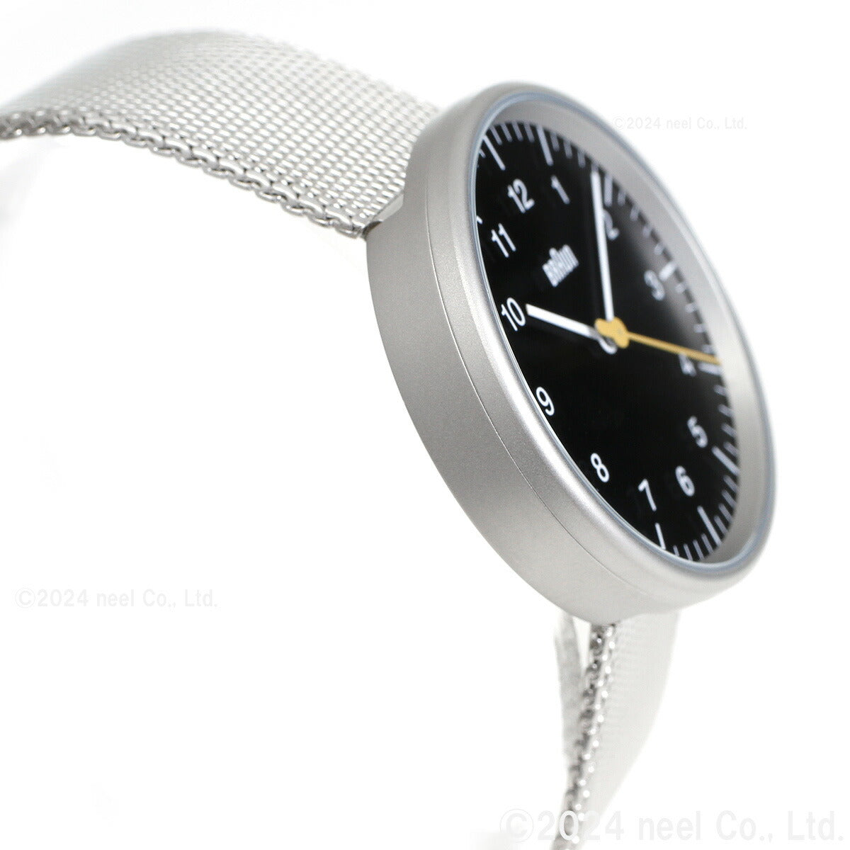 BRAUN ブラウン 腕時計 メンズ レディース BN0021BKSLMHG ブラック×シルバー メッシュ