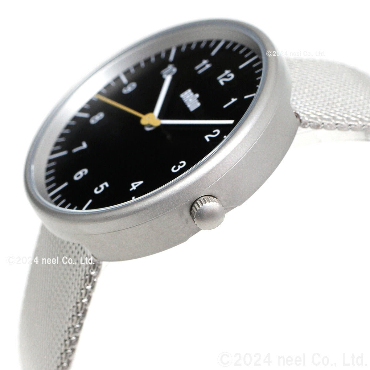 BRAUN ブラウン 腕時計 メンズ レディース BN0021BKSLMHG ブラック×シルバー メッシュ