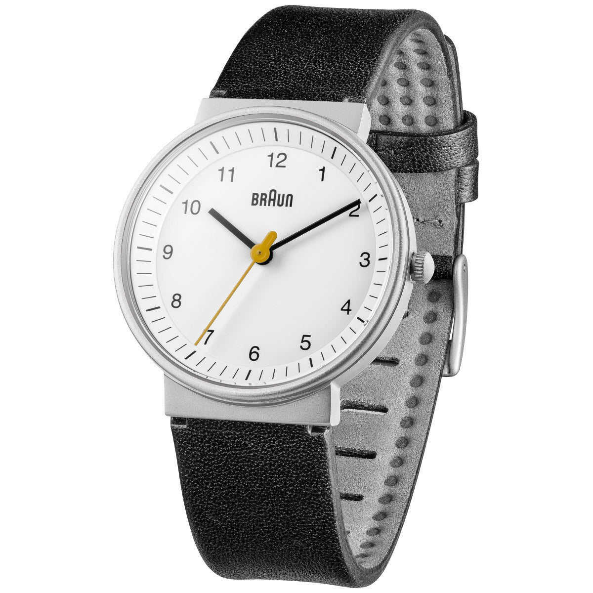 BRAUN ブラウン 腕時計 メンズ レディース BN0031WHBKL ホワイト×ブラック レザー