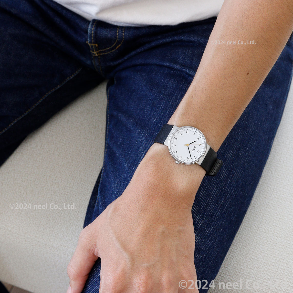 BRAUN ブラウン 腕時計 メンズ レディース BN0031WHBKL ホワイト×ブラック レザー