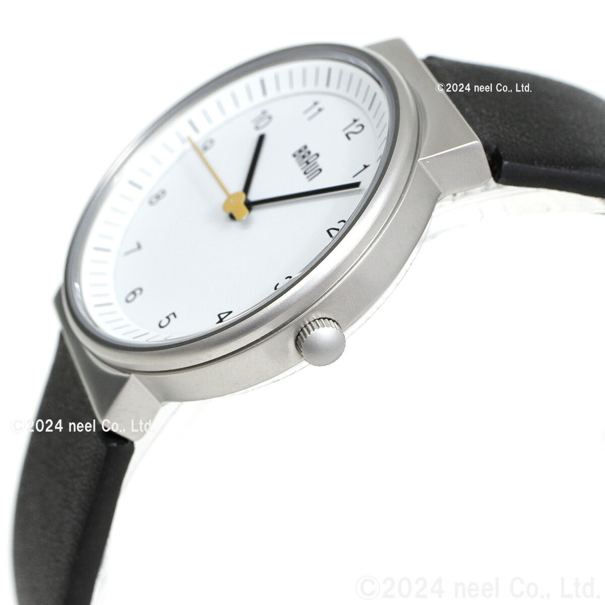 BRAUN ブラウン 腕時計 メンズ レディース BN0031WHBKL ホワイト×ブラック レザー