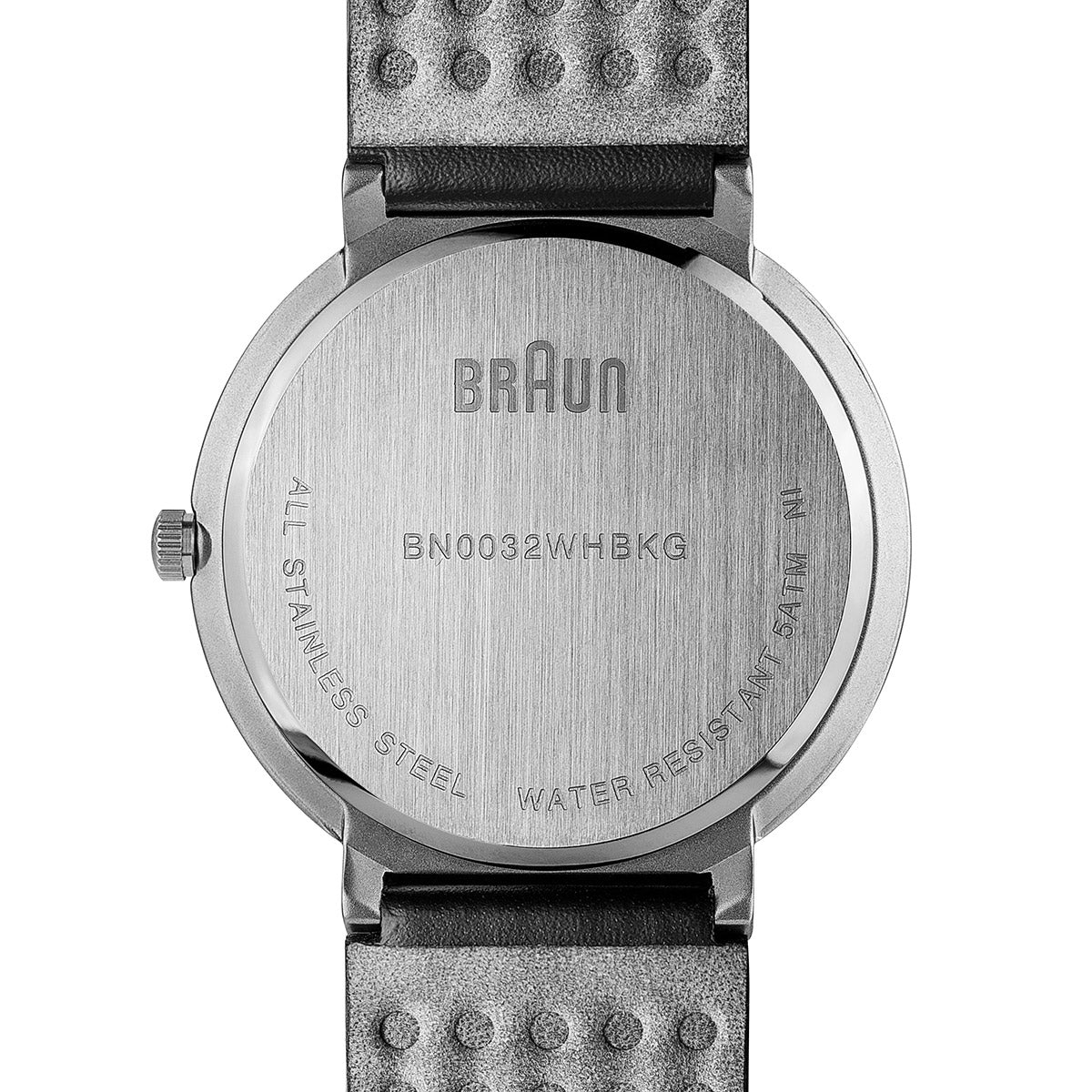 BRAUN ブラウン 腕時計 メンズ レディース BN0032WHBKG ホワイト×ブラック レザー