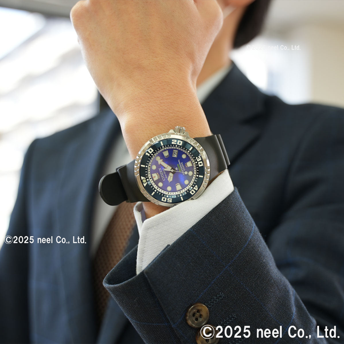 シチズン プロマスター マリン エコドライブ 限定モデル 腕時計 メンズ BN1025-08L CITIZEN PROMASTER MARINE UNITE with BLUE 替えバンド付属【2025 新作】