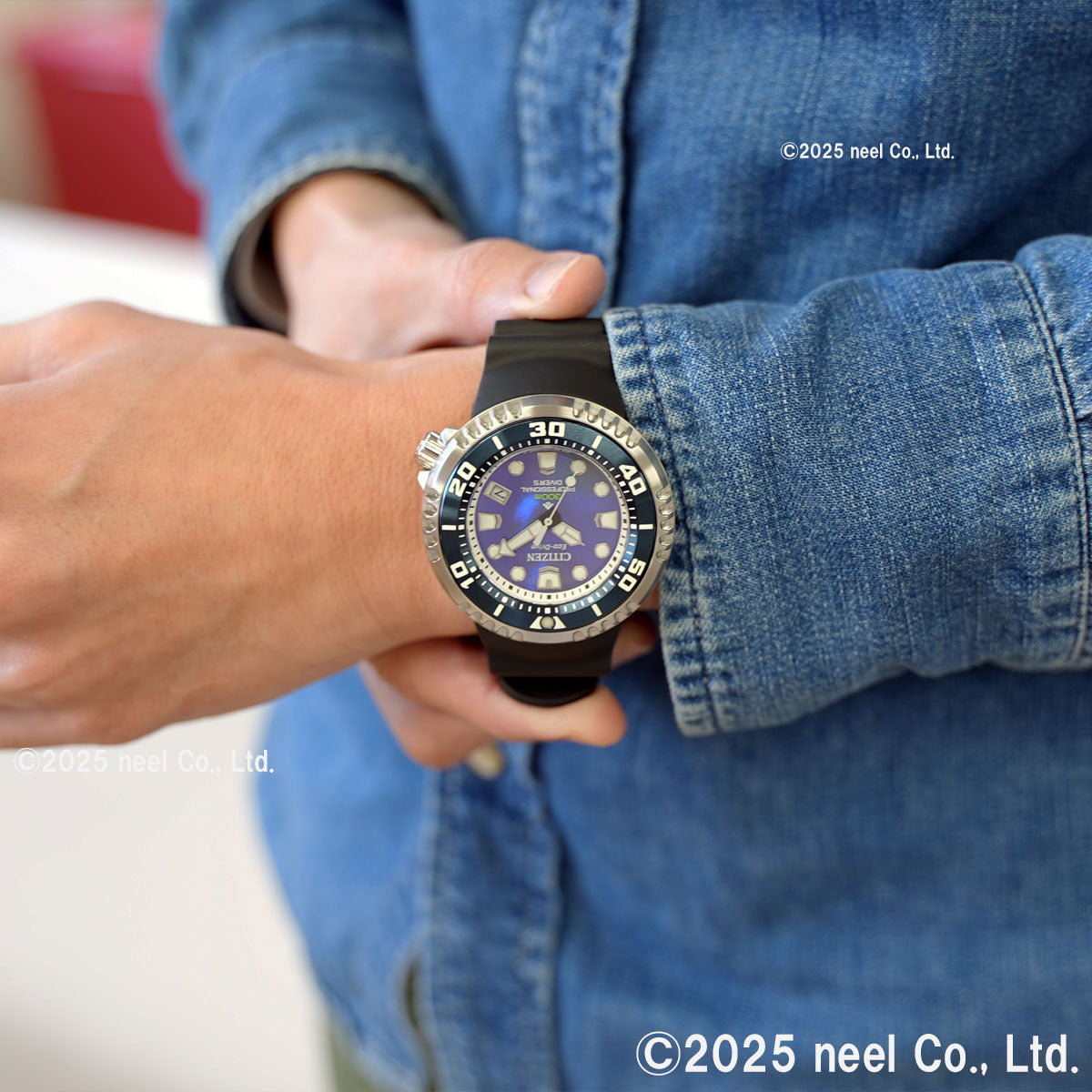 シチズン プロマスター マリン エコドライブ 限定モデル 腕時計 メンズ BN1025-08L CITIZEN PROMASTER MARINE UNITE with BLUE 替えバンド付属【2025 新作】