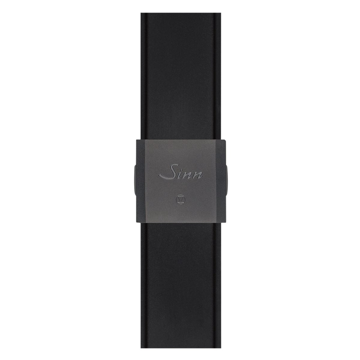 Sinn ジン 純正 シリコン用 スモールフォールディングバックル ブラック ステンレススチール テギメントPVD 20mm【60回分割手数料無料!】