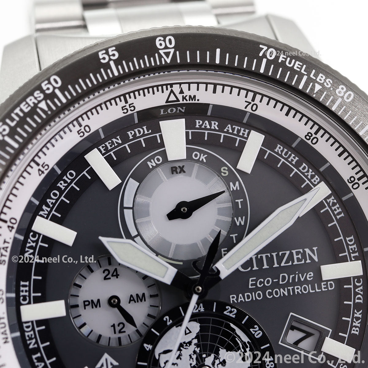 シチズン プロマスター スカイ CITIZEN PROMASTER SKY エコドライブ 電波時計 ダイレクトフライト ジオ・トレッカー 腕時計 メンズ BY3006-53H【2024 新作】