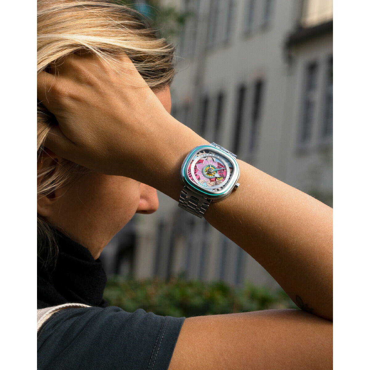 セブンフライデー SEVENFRIDAY C1/01 C-Series PAPA DON'T PREACH コラボモデル 腕時計 メンズ レディース