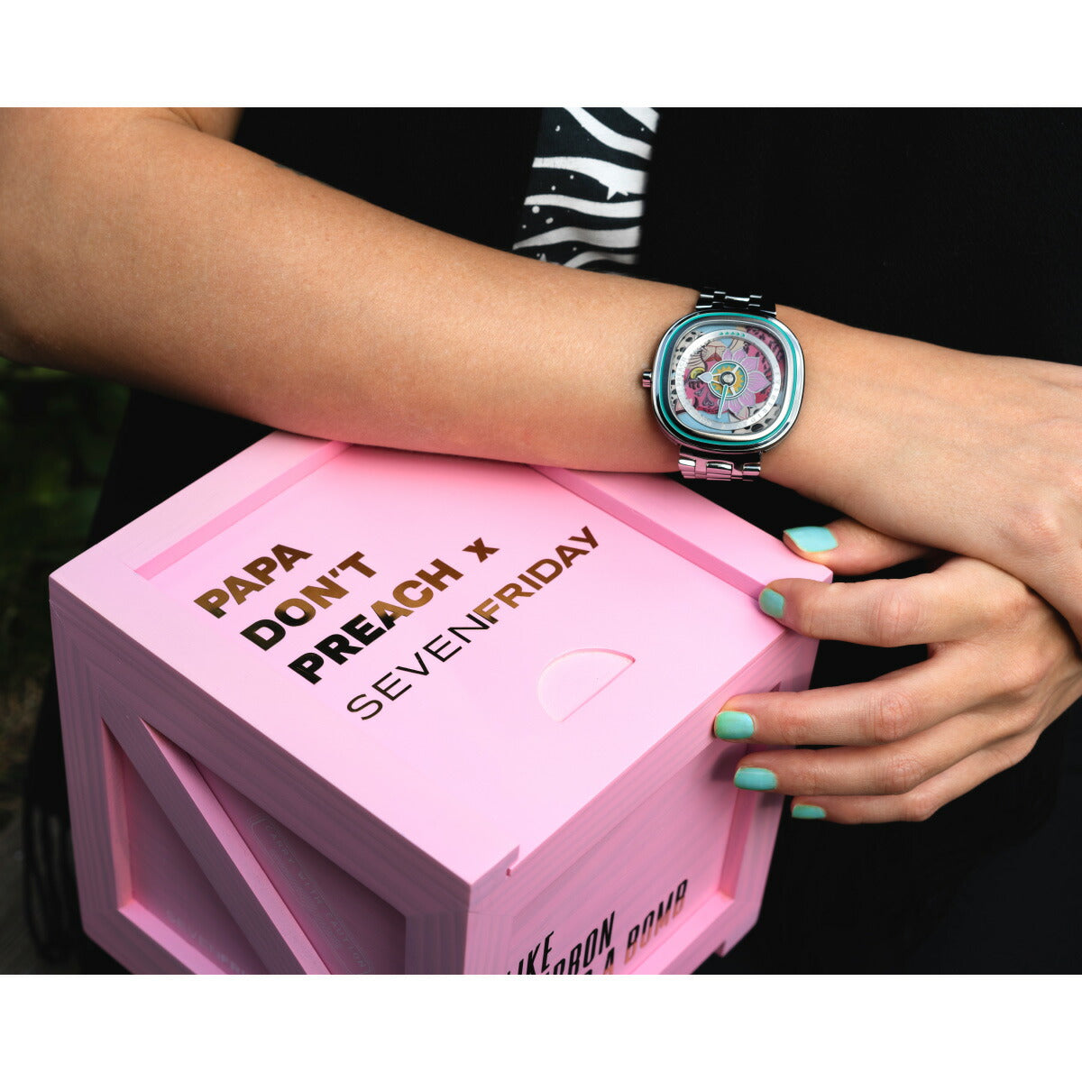 セブンフライデー SEVENFRIDAY C1/01 C-Series PAPA DON'T PREACH コラボモデル 腕時計 メンズ レディース