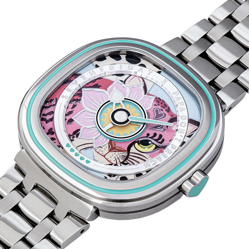 セブンフライデー SEVENFRIDAY C1/01 C-Series PAPA DON'T PREACH コラボモデル 腕時計 メンズ レディース