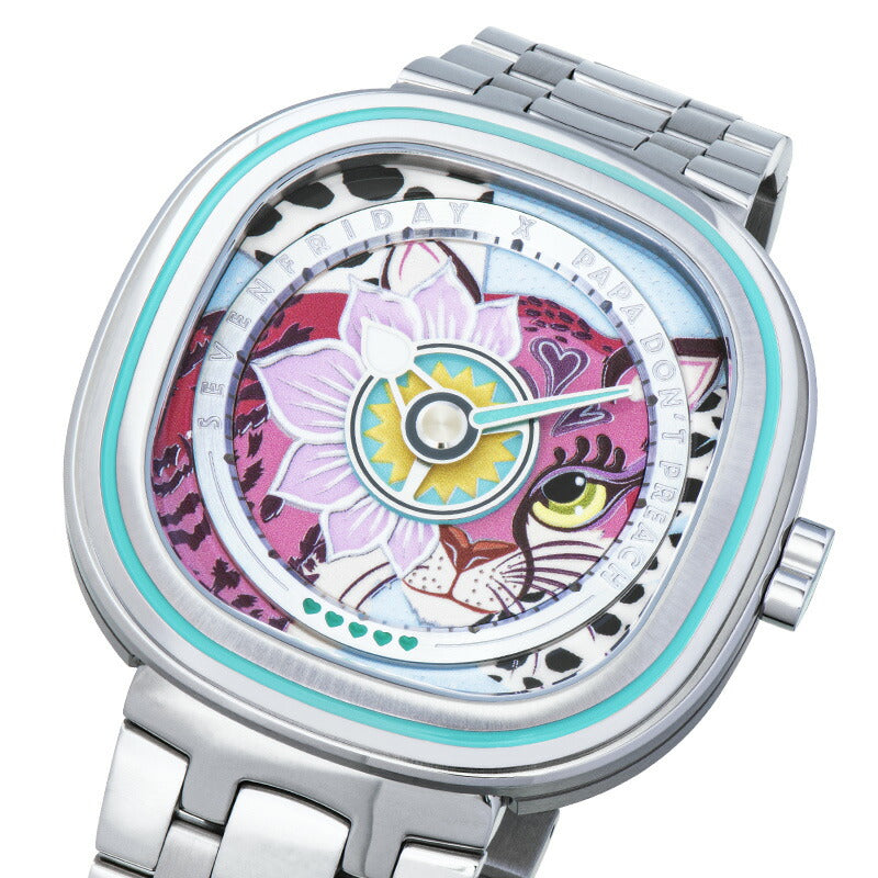 セブンフライデー SEVENFRIDAY C1/01 C-Series PAPA DON'T PREACH コラボモデル 腕時計 メンズ レディース