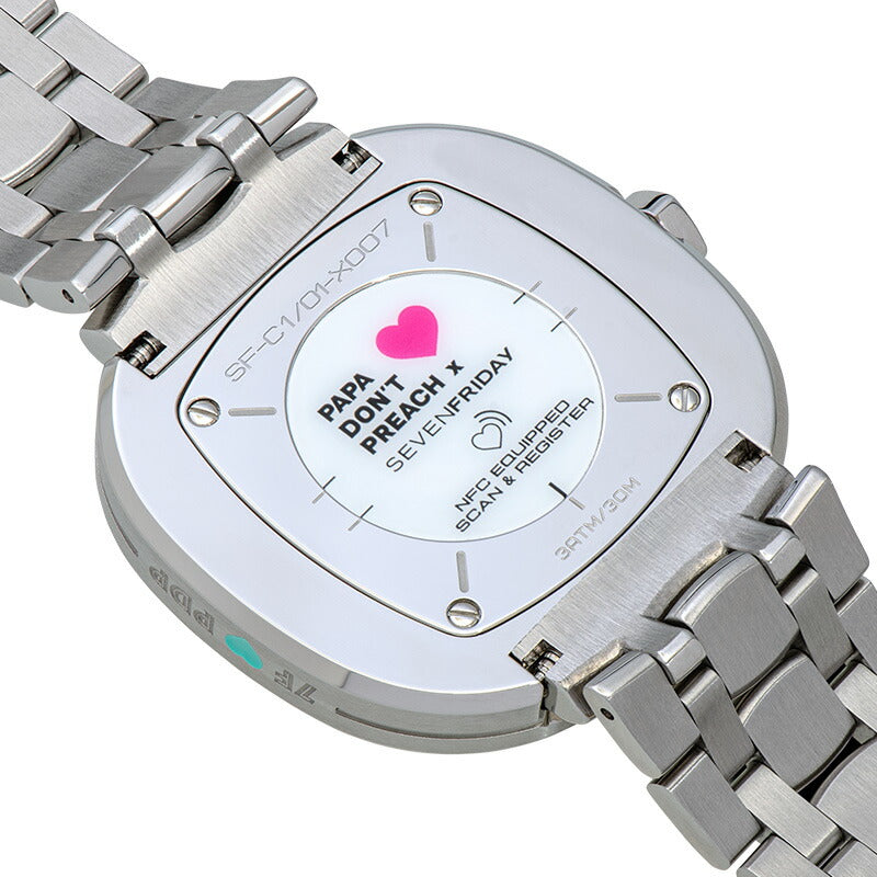 セブンフライデー SEVENFRIDAY C1/01 C-Series PAPA DON'T PREACH コラボモデル 腕時計 メンズ レディース