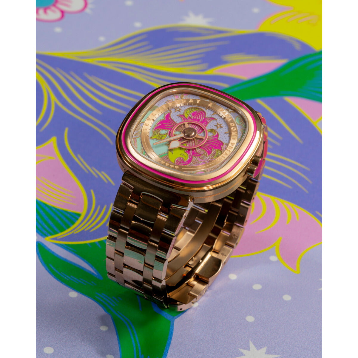 セブンフライデー SEVENFRIDAY C2/01 C-Series PAPA DON'T PREACH コラボモデル 腕時計 メンズ レディース